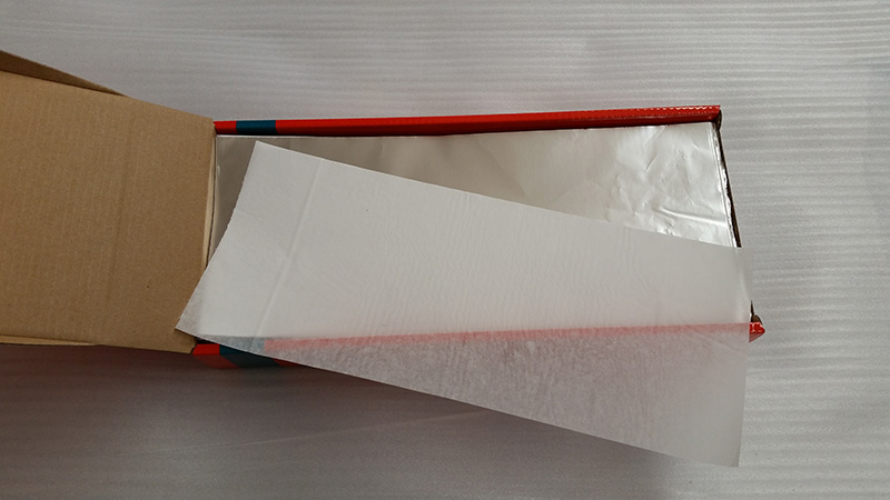 pre-cut aluminum foil sheets
